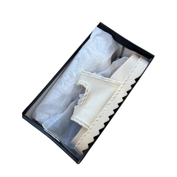 NWT White Fox Joe Sandals Bone White‎ Size 9 - Picture 7 of 7